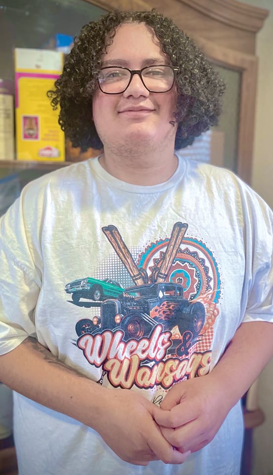 Jasson is focusing on building relationships while in program.