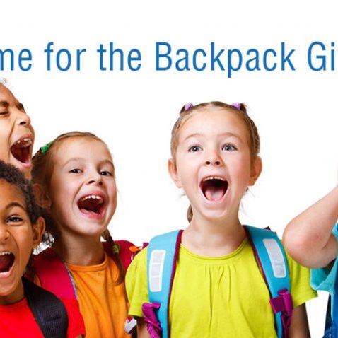 It's time for the Backpack Giveaway!